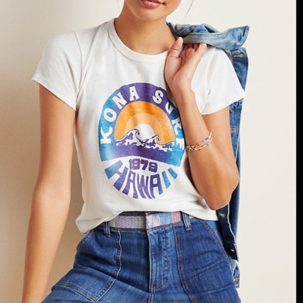Anthropologie Kona surf tee shirt